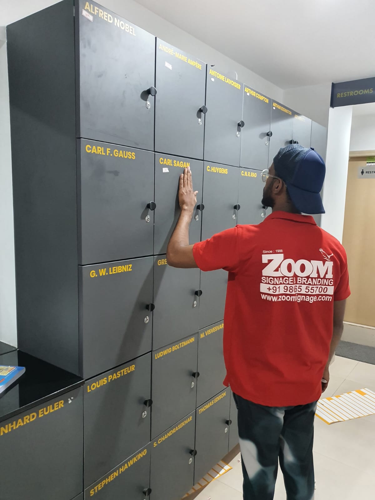 Vinyl Branding project